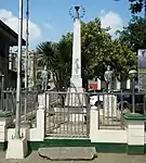 Veterans Federation of the Philippines marker for the World War II Veterans - Angat Chapter