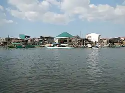 View of the island barangay from Salambao