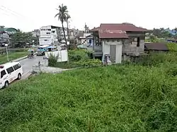 View outside the barangay hall