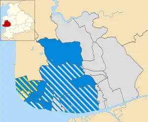 2011 results map