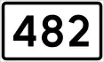 County Road 482 shield