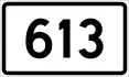 County Road 613 shield