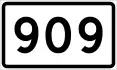 County Road 909 shield