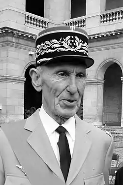 Général Servranckx at Les Invalides in 2007.