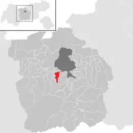 Location in the district