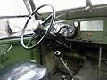 GAZ-69, interior