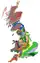 Geological map of the UK