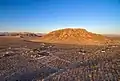 View to the NE of Goat Mountain in Landers, California, with the Goat Mountain Astronomical Research Station in foreground