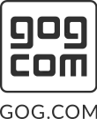 The words "GOG.com" appear in stylised lettering