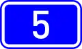 National Road 5 shield