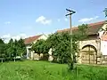 Old houses in the village.