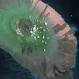 Image 2Isabela seen from the Spot Satellite (from Galápagos Islands)