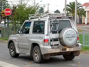 2000 2-door Galloper II Innovation Wagon