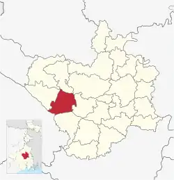 Location in West Bengal