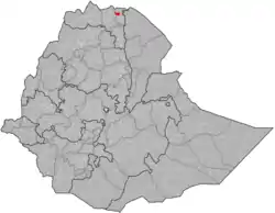 Location of Ganta Afeshum