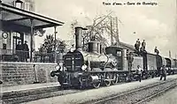 "Water train" in Bussigny station