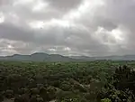 View of the Texas Hill Country, from Garner State Park, located in Uvalde County