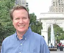 Gary at Washington Square in 2009