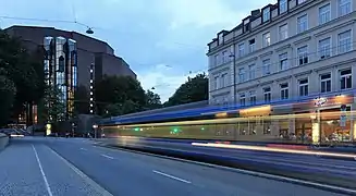 Exterior at dusk