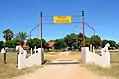 Gate of Farm Gunsteling in Namibia (2017)