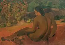 Tahitian Girl, by Gauguin (1886)