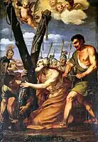 Martyrdom of St. Andrew, held by the Pontifical Scots College, Rome