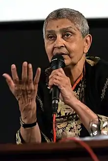 Gayatri Chakravorty SpivakLiterary theorist and postcolonial scholar