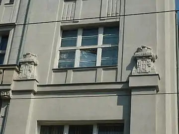 Detail of facade