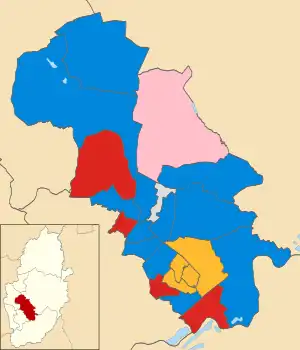 2007 results map