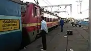 Gitanjali Express halted at Igatpuri railway station