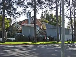 View of Gehry Residence