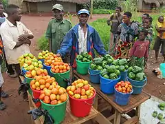 Tomatoes and peppers