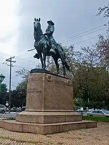 Major General David McMurtrie Gregg (1922), by Henry Augustus Lukeman, Centre Park, Reading, Pennsylvania.