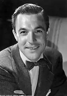 A photograph of Gene Kelly.