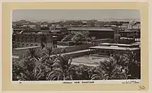 View of Khartoum with the Greek Orthodox Church of the Annunciation in the background on the far right, c. 1907