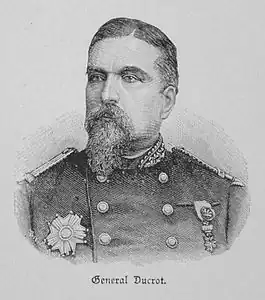 Auguste-Alexandre Ducrot, commander of the 8th army corps, Legitimist.