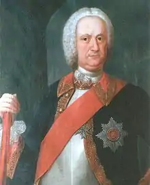 Russian lieutenant general Balthasar Freiherr von Campenhausen