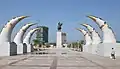 Genghis Khan monument in Hohhot