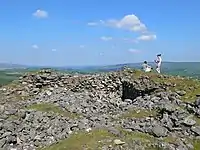 Castell Carndochan, near to Rhosdylluan, Gwynedd, Wales.