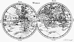 Image 108"Terres Australes" [sic] label without any charted landmass (from Southern Ocean)