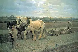 Ploughing, 1889