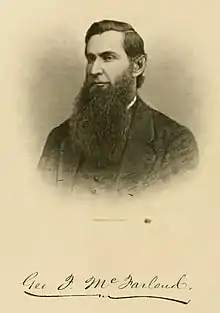 George F McFarland, 1874