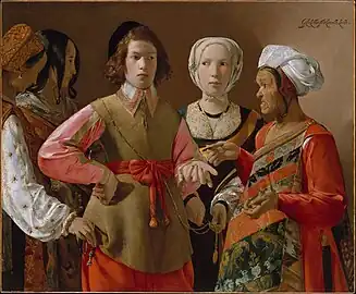 Georges de La Tour, The Fortune Teller, c. 1630