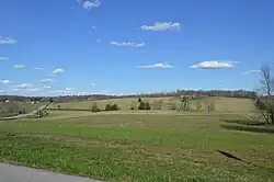 Fields south of Greenville