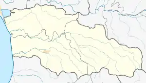 Kveda Nasakirali is located in Guria