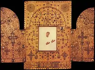 The Khakhuli triptych, an iconic Georgian Triptych created here