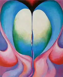 Georgia O'Keeffe, American modernism, 1918