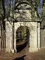 Entrance arch to the labyrinth