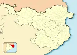 Osor is located in Province of Girona