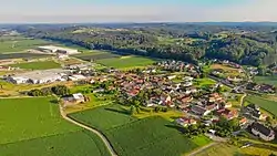 Aerial view of Gersdorf